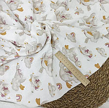 Муслін (жатка 1,6 м) лелеки рожеві