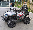 Дитячий автомобіль на акумуляторі Баггі Великий Buggy X8n БІЛИЙ, фото 5