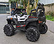 Дитячий автомобіль на акумуляторі Баггі Великий Buggy X8n БІЛИЙ, фото 6