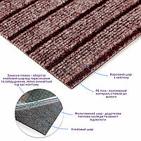 Самоклеюча плитка під ковролін моко 300х300х4,5мм SW-00002488, фото 2