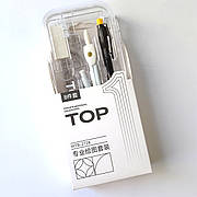 Готувальня з 8 предметів у пластиковій коробці WTB-2728. Набір для креслення в 1 упаковці