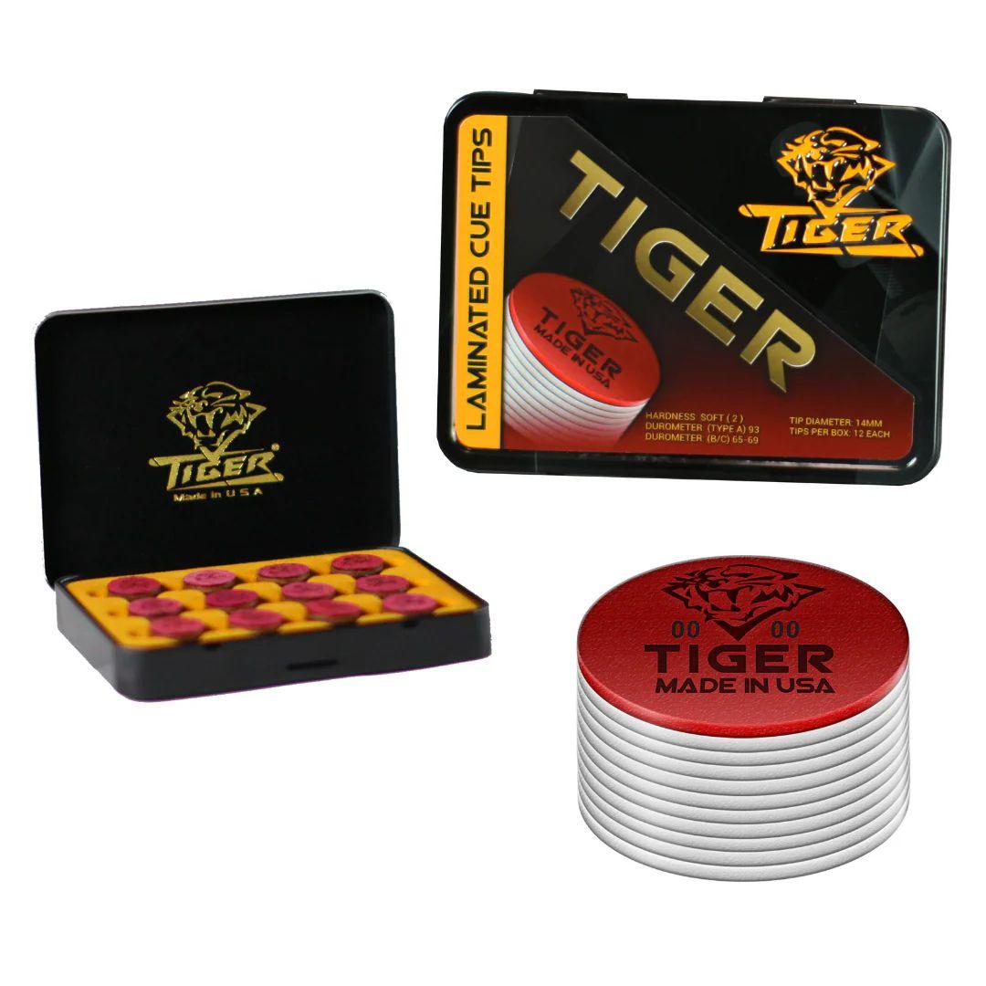 Наклейка для кия Tiger Soft 13мм 1шт, фото 1