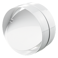 З’єднувач зі зворотним клапаном для круглих каналів Вентс 1111(100mm)