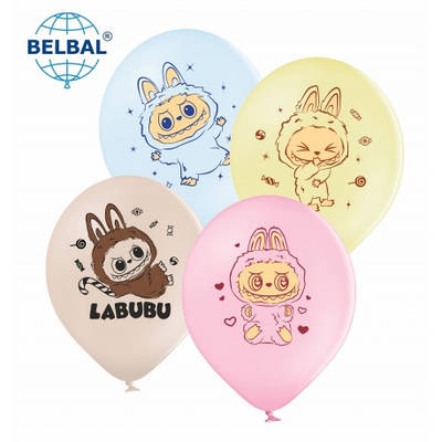 Sharoff Print  12" Монстрики "Labubu"  , мікс  Мін.замовлення 5 шт