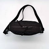 Сумка-органайзер через плече водонепроникна чорна, фото 9