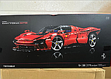 Конструктор FERRARI SP 3 Technic з 3778 деталей, спортивний автомобіль, маштаб 1:8 сумісний з Lego, фото 2