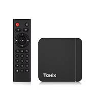 TV приставка Tanix W2 2/16 (Amlogic S905W2/2Gb/16Gb/Wi-Fi2.4G+5G+100 Mb/USB2.0x1/USB3.0x1/Mali-G31/HDMI/BT 5.0/Android TV 11/4K 60