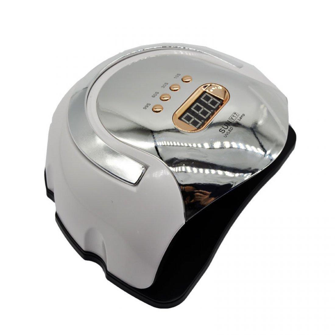 UV/LED лампа SUN Y17 для сушіння нігтів, 248 Вт. Срібло, фото 1