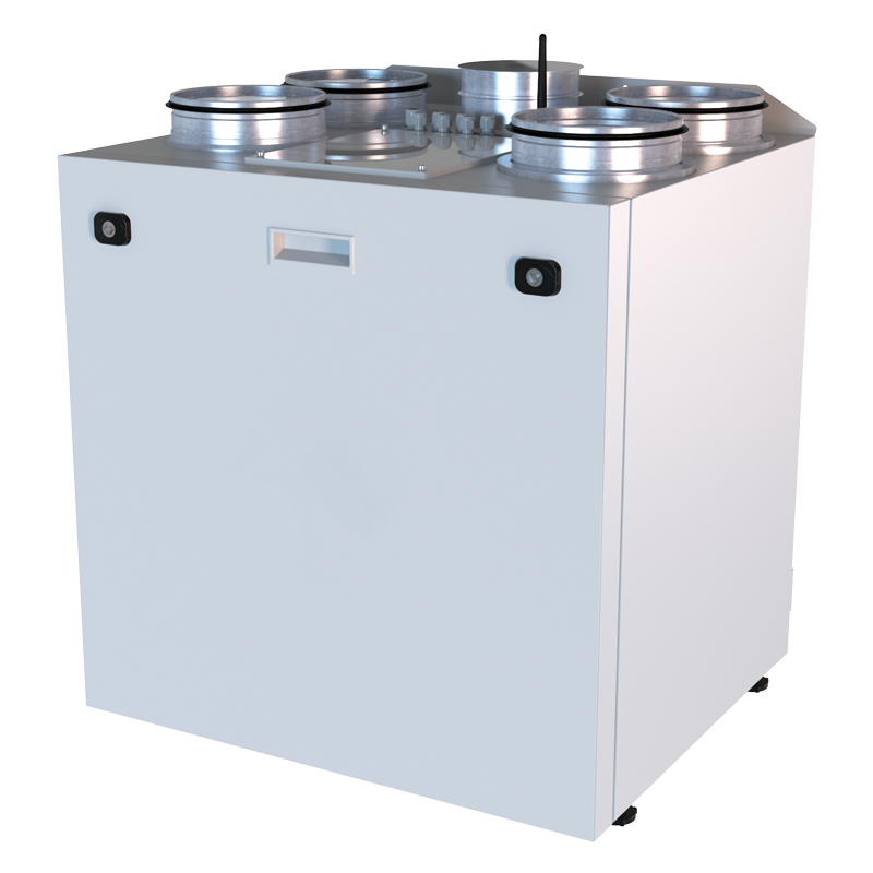 Припливно витяжна установкапобутовий роторний Вентс ВУЕР 281 В ЕС Л А21, фото 1