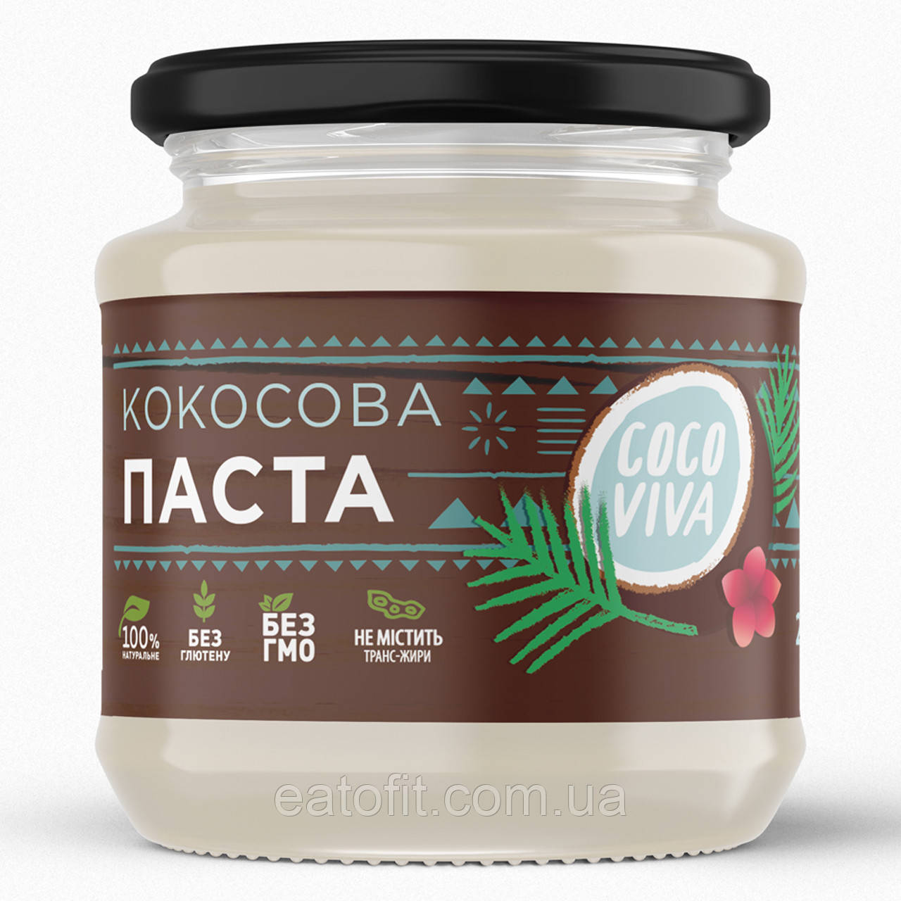 Кокосова паста, ТМ "Coco Viva" 200г, фото 1