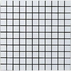 Самоклеюча алюмінієва плитка 300х300х3мм Біла мозайка SW-00001775