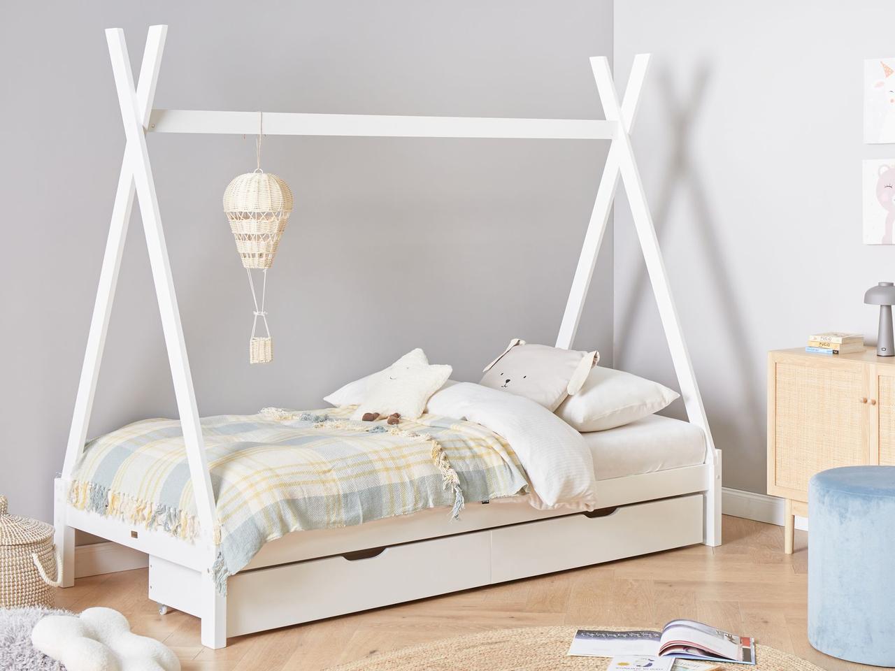 Дитяче ліжко з місцем зберігання DEVAY 90 x 200 см