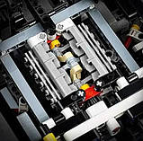 Конструктор Porsche 911 з 1631 деталі, спортивний автомобіль, сумісний з Lego, фото 5