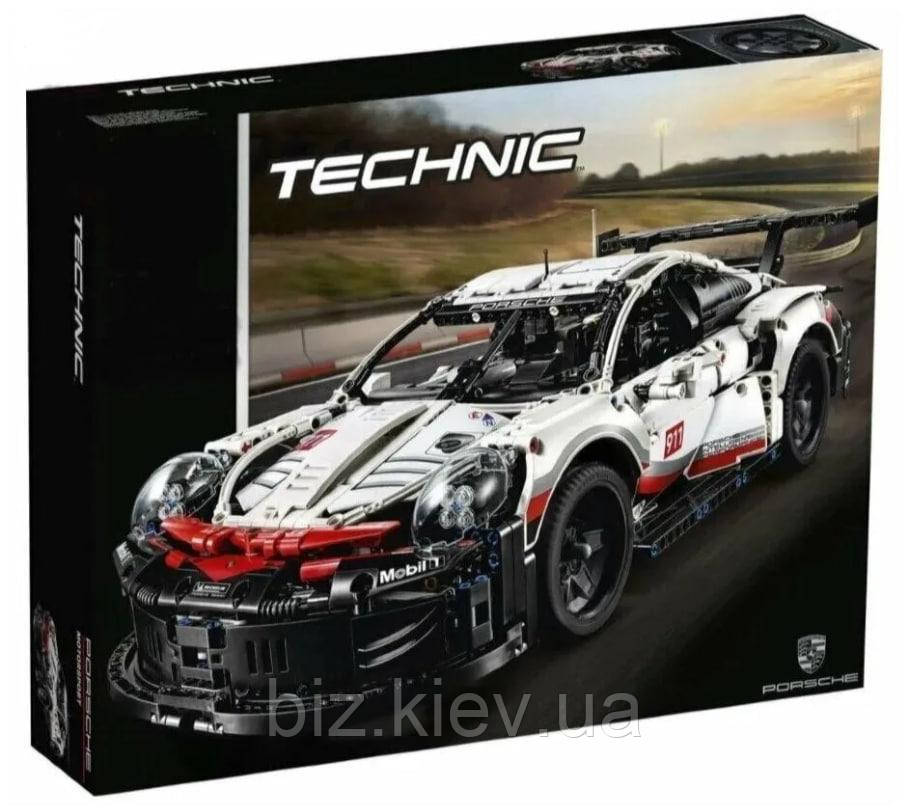 Конструктор Porsche 911 з 1631 деталі, спортивний автомобіль, сумісний з Lego, фото 1