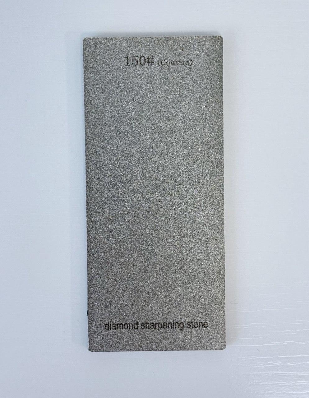 Тонкий алмазний шліфувальний брусок №150, розмір 170х75 мм, фото 1