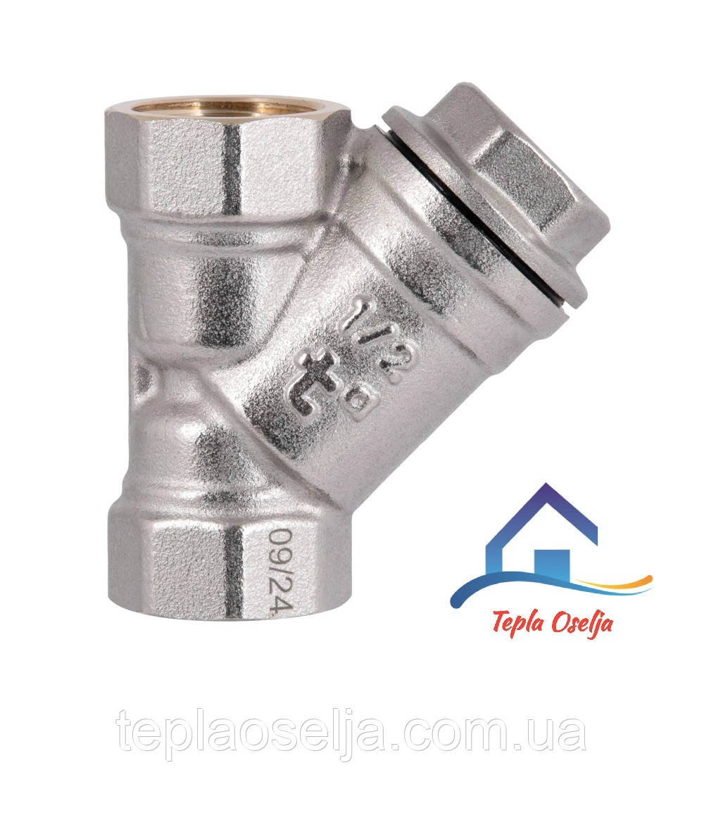 Фільтр для води косий 1/2" Standart, Thermo Alliance, фото 1