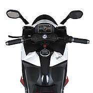 Дитячий мотоцикл M 6013 EL (24V) Ducati зі шкіряним сидінням, фото 5