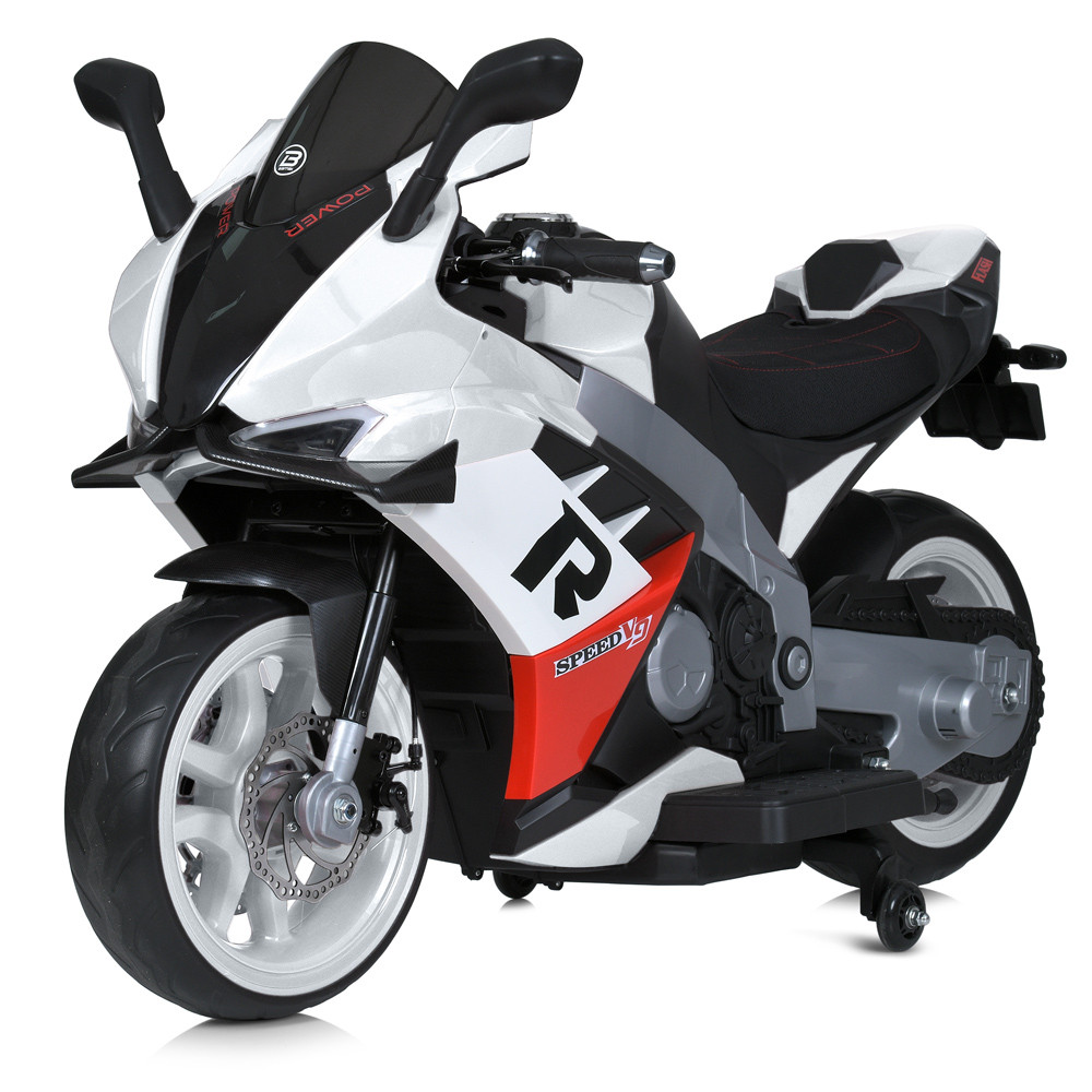 Дитячий мотоцикл M 6013 EL (24V) Ducati зі шкіряним сидінням, фото 1