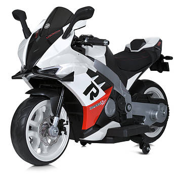 Дитячий мотоцикл M 6013 EL (24V) Ducati зі шкіряним сидінням