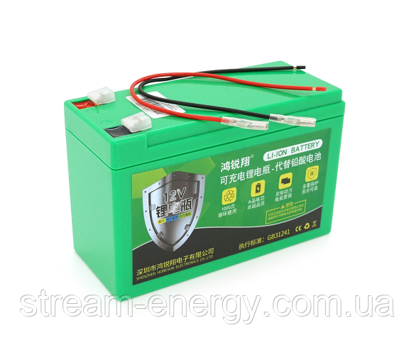 Акумуляторна батарея літієва 12 V 18A з елементами Li-ion 18650 (150х65х94), фото 1