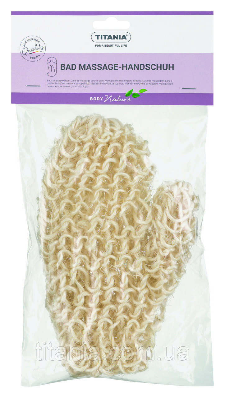 Опт, Рукавичка масажна лазнева із сизалю TITANIA art.7560, фото 1