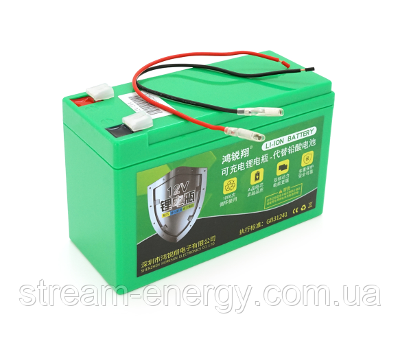 Акумуляторна батарея літієва 12 V 21A з елементами Li-ion 18650 (150х65х94), фото 1