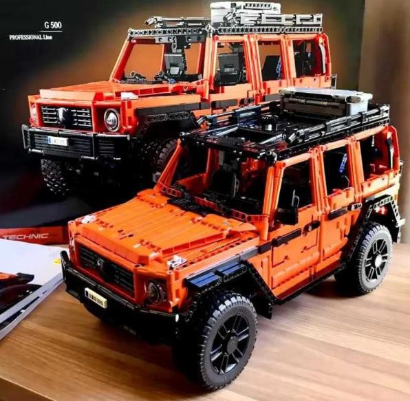 Конструктор Позашляховик Mercedes-Benz G-500 з 2891 деталі, спортивний автомобіль, сумісний з Lego, фото 1