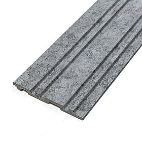 Рейка декоративна PS 2900х120х12мм Бетон SW-00002132
