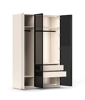 Смарт шафа  RIMINI 3D, колір   кашемір, фото 3