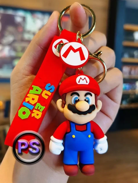 Брелок фігурка гра Супер Маріо Super Mario на ключі рюкзак сумку пенал іграшка, фото 1