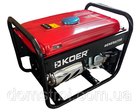 Генератор бензиновий 4-тактний KOER KU.3000EB (75 Дб) 3 кВт, фото 1