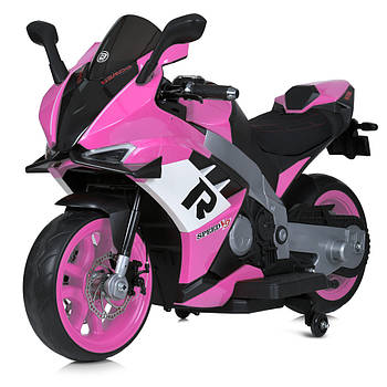 Дитячий мотоцикл M 6013 EL (24V) Ducati зі шкіряним сидінням
