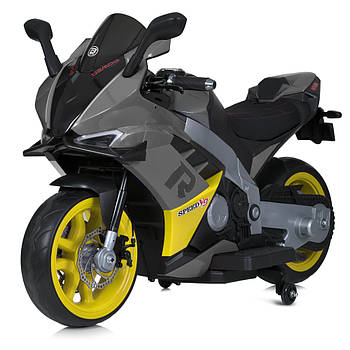 Дитячий мотоцикл M 6013 EL (24V) Ducati зі шкіряним сидінням