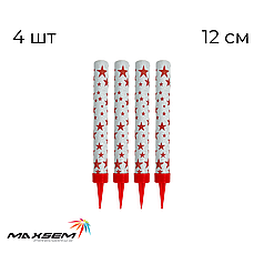 Свічка холодний фонтан MAKSEM-МК 12 см золотий (4 шт)