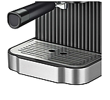 Потужна кавоварка ріжкова для еспресо Crownberg СВ-1570 кавоварка з капучинатором 1200 Вт, фото 5