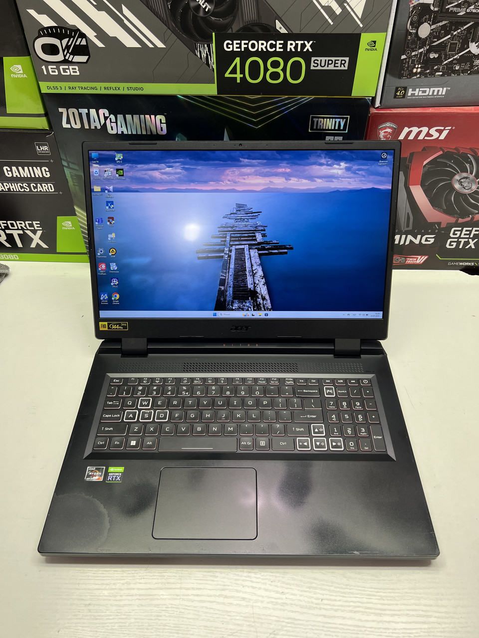 Ігровий ноутбук Acer Nitro 5 - 17.3 144hz  FHD|Ryzen 7 6800H|DDR4-16GB|SSD-1TB|Nvidia RTX 3060 6gb