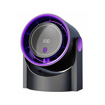 Вентилятор настільний акумуляторний Circulating Fan USB (Black)