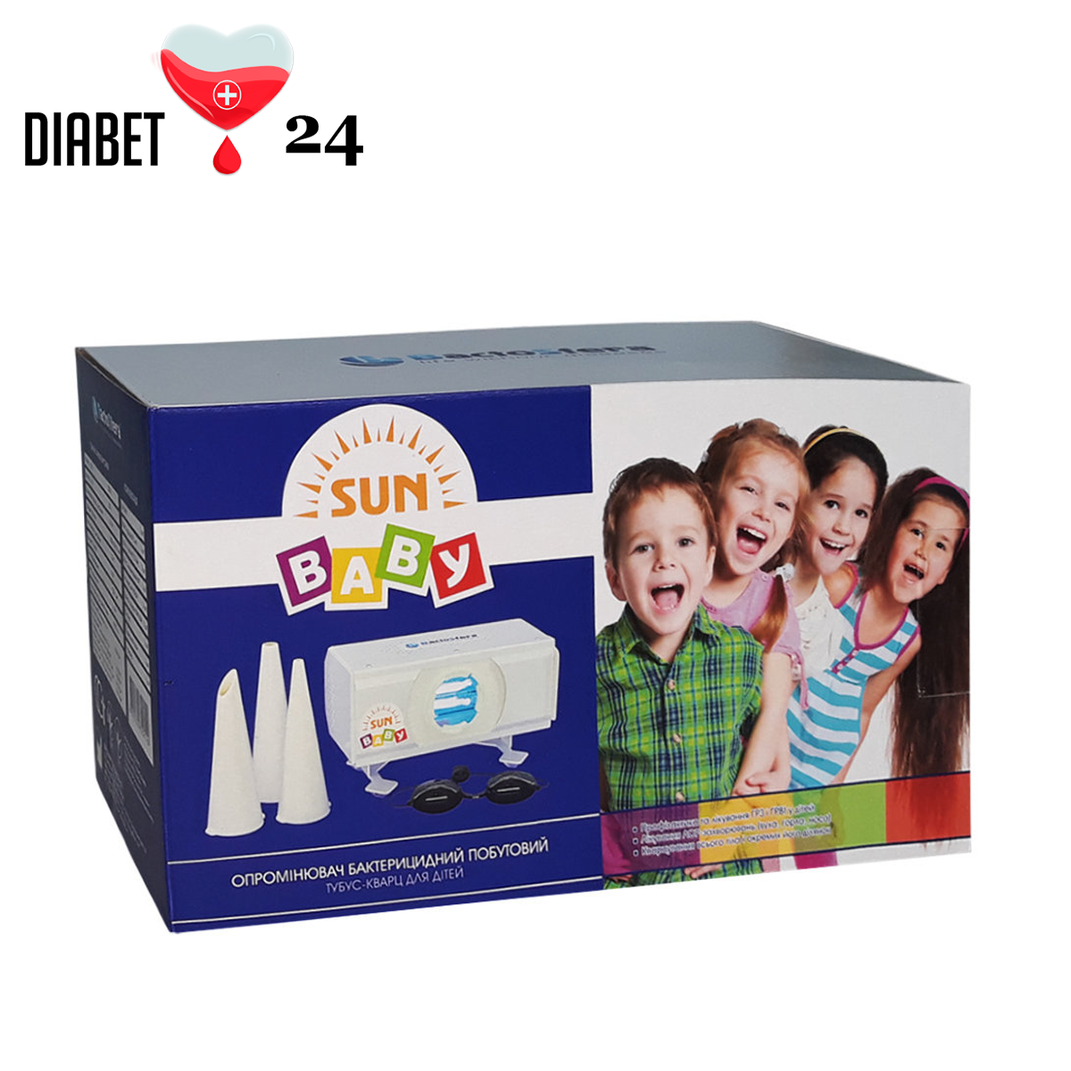 Опромінювач бактерицидний для дітей SUN BABY (BactoSfera), фото 1