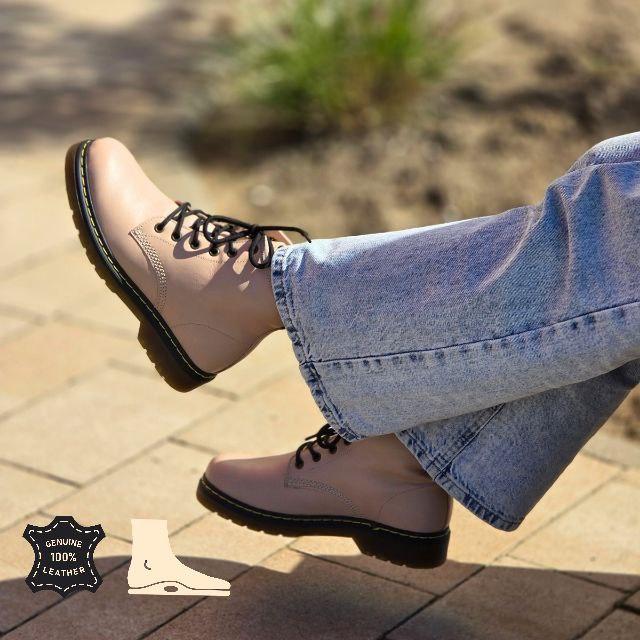 Дитячі зимові підліткові шкіряні ортопедичні черевики на хутрі з супінатором 37 розмір, фото 1