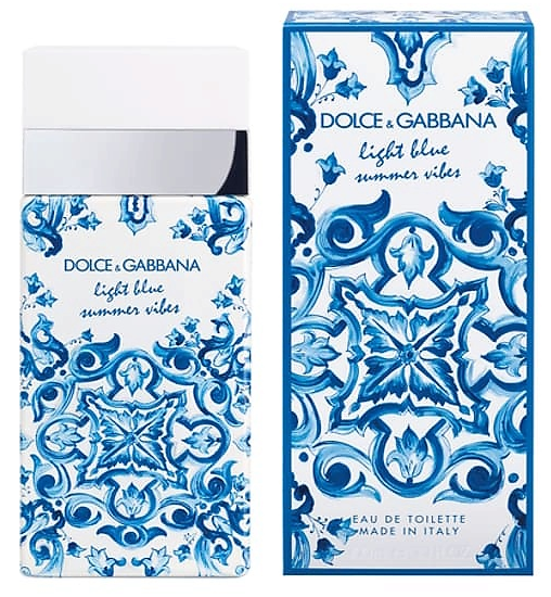 Туалетна вода Dolce&Gabbana Light Blue Summer Vibes 100 ml. Дольче Габбана Лайт Блю Саммер Вайбс 100 мл., фото 1