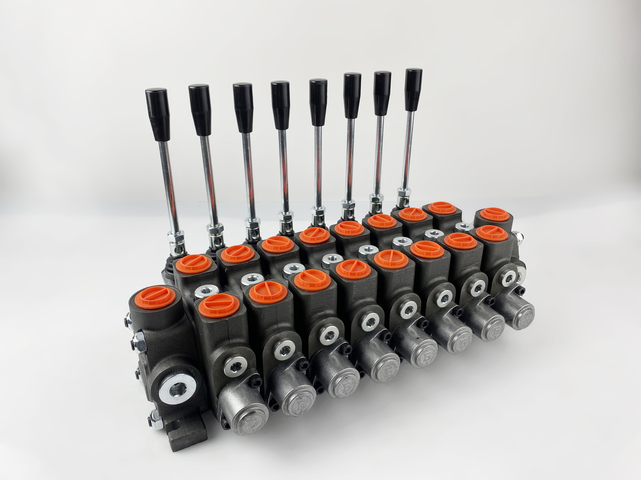 Гідророзподільник 8PC100 N2/A1A1A1A1A1A1A1A1/T2 G2KZ1-3/4, секційний, 8 секц, Badestnost