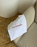 Футболка з написом "ceo of anxiety", фото 4