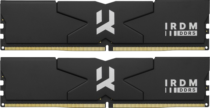 Оперативна пам'ять GoodRam 64GB (2x32GB) DDR5 6400MHz IRDM Black (IR-6400D564L32/64GDC)