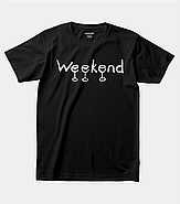 Футболка з написом "Weekend", фото 4