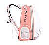 Прозорий рюкзак для перенесення тварин Pet Cat для котів та собак Peach, фото 5