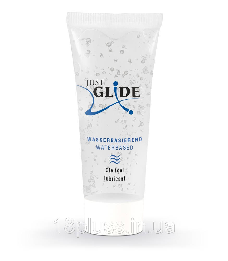 Лубрикант на водній основі Just Glide Waterbased, 20 мл, фото 1