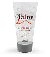 Лубрикант на водно-силиконовой основе Just Glide Performance, 20 мл