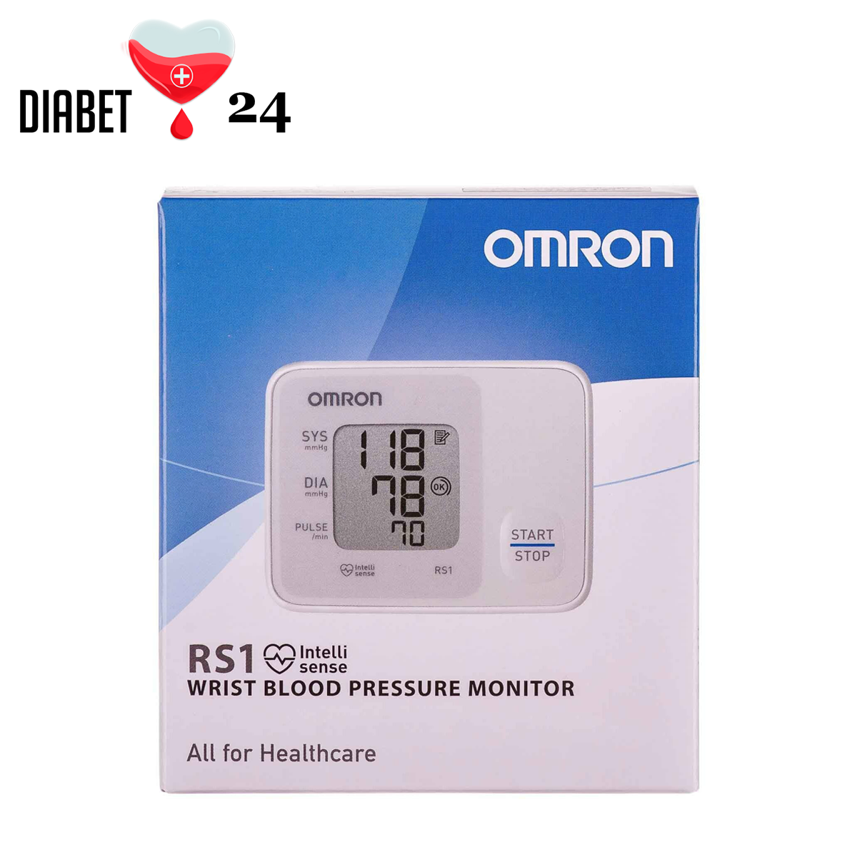 Тонометр автоматичний Omron RS1 (HEM-6120-E), фото 1