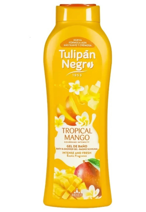 Гель для душу Tulipan Negro Тропічне манго 650 мл, фото 1