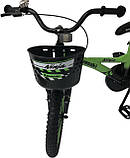 Дитячий сталевий 20 Kawasaki Ninja велосипед помаранчевий для хлопчиків, фото 6